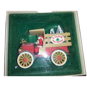 Hallmark Ornament S.Claus Free Delivery Truck 1984 with box